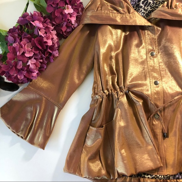 ubu Jackets & Blazers - Ubu Iridescent Parka Gold Size Medium